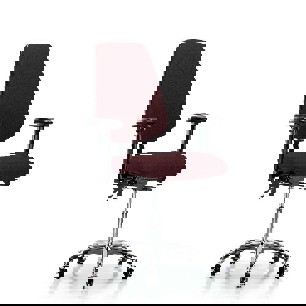 Task Chair: Olefin, Burgundy